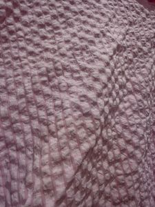 Cute Pink Textured Button-Up Shirt