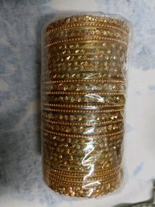 Gold Tone Bangle Set of 30