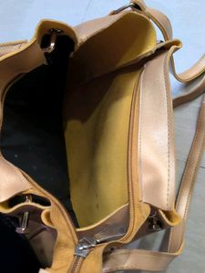 Stylish Gold Handbag