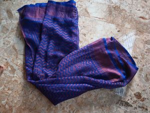 Beautiful Blue and Purple Saree