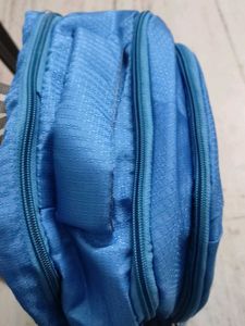 Stylish Blue Backpack - School Bag