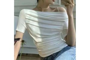 Chic Off-Shoulder Ruched Top