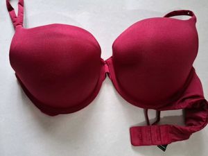 Burgundy padded pushup Bra 34c - Comfortable Every