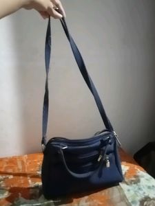 Heavy Storage Blue Hand Bag