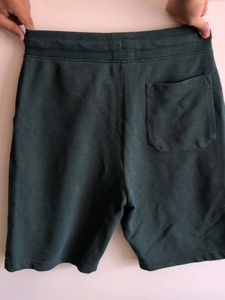 Max Collection Men's Dark Green Sweat Shorts