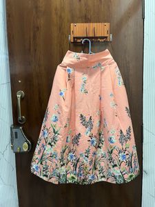 Charming Floral Off-Shoulder top and Skirt