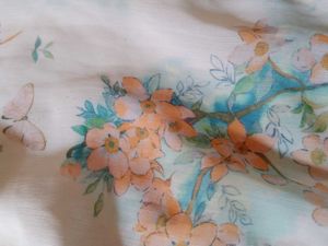 Floral Tiered Bell Sleeve Dress