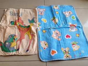 Baby Sheets Pastic One Side, Soft Foam Other