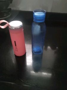 Pink &amp; Blue Water Bottles