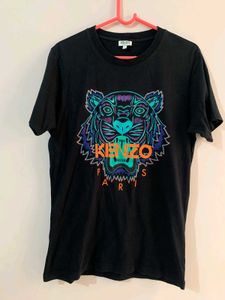 Kenzo Paris Tiger Print T-Shirt