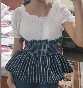 Stylish Peplum Top