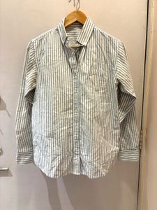 Classic Pinstripe Button-Down Shirt