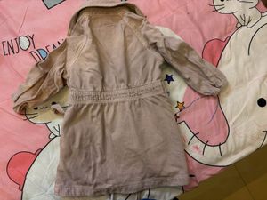 Cute Pink Shirt Dress for Girls