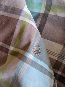 Men's Plaid Button-Up Shirt