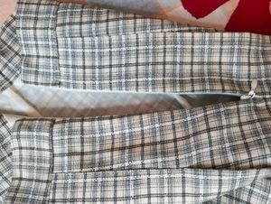 Plaid Pleated Mini Skirt