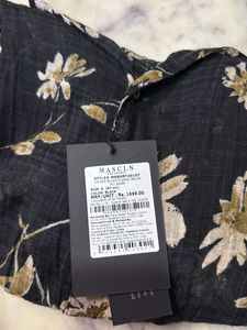 MASCLN SASSAFRAS Floral Print Shirt