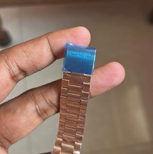 Casio Rose Gold Watch