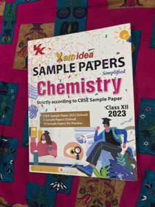 Xam idea Chemistry Sample Papers Class XII 2023