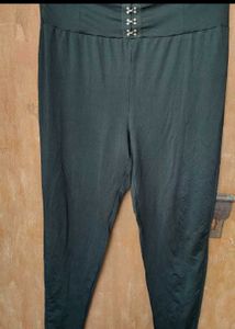 High Waisted Black Trouser
