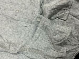 Uniqlo formal yet chic grey shirt