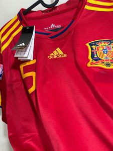 Spain 2010 Puyol world cup winner football jersey