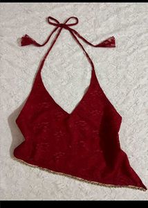 Lace Halter Neck Top combo offer