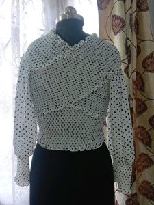 Cross Over Crop Top (Imported)