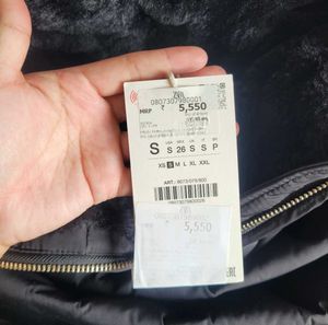 ZARA Water-Repellent Windproof Fitted Short Anorak