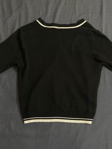 Black &amp; White Cardigan