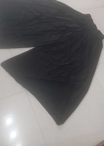 BLACK - Wide Leg Palazzo Pants