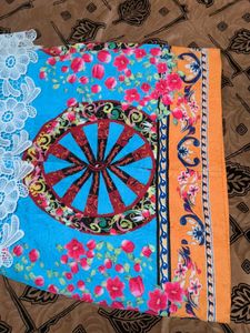 Bohemian Print Lace Dress