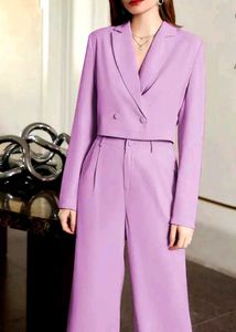 Korean Lilac Co-ord Set