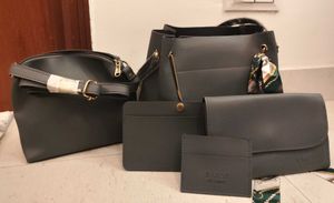 Brand new 5-piece handbag set with tag ✨