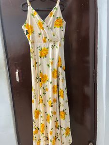 Floral Print Maxi Dress