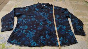 Floral Print Button-Up Shirt