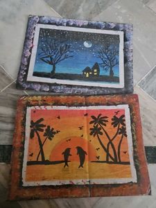 Handmade Paintings - Set of Two!