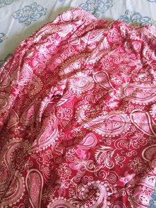 Women's Pink Paisley Pajama Set