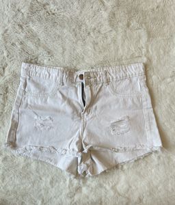 White Shorts