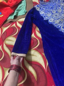 Beautiful Kurta Set With  Freebie
