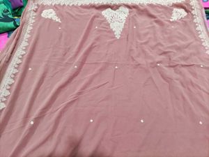Elegant Mauve Saree