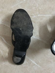 black heels