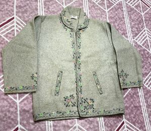 Vintage Kashmiri Woolen Jacket