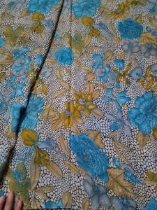 "Discount Offer" Printed Saree With Blouse