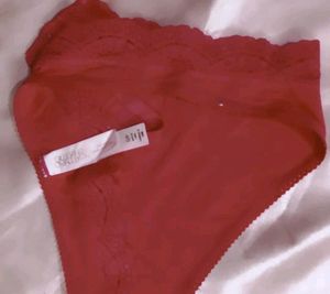 Red Lace Panties