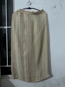 Boho Striped Maxi Skirt