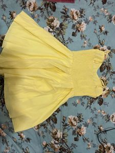 Chic Yellow Sundress
