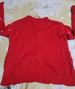 Festive Reindeer Christmas Sweater