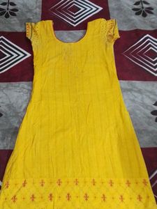 Yellow Kurti