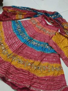 Bandhej Lehanga Choli