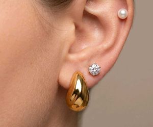 aesthetic earrings 4 pairs